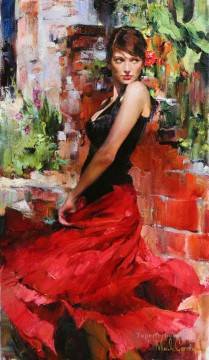 Women Painting - Pretty Girl MIG 01 Impressionist